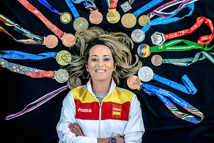 logotipo fatima galvez medallas