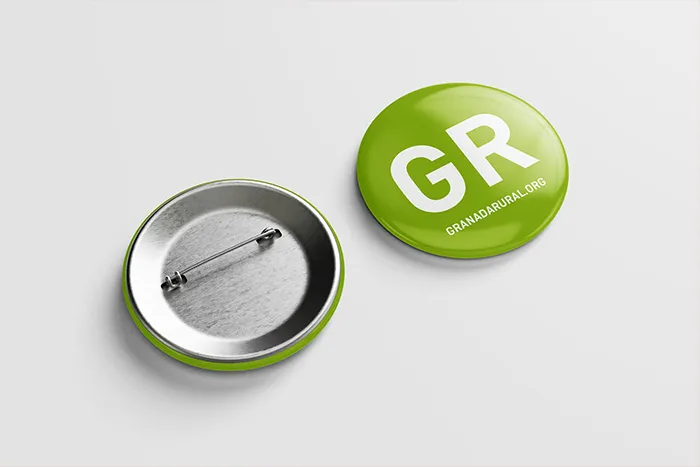logotipo granada rural chapas